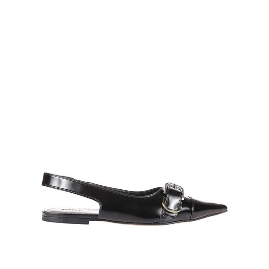 Givenchy Schwarze Ballerinas aus Kalbsleder