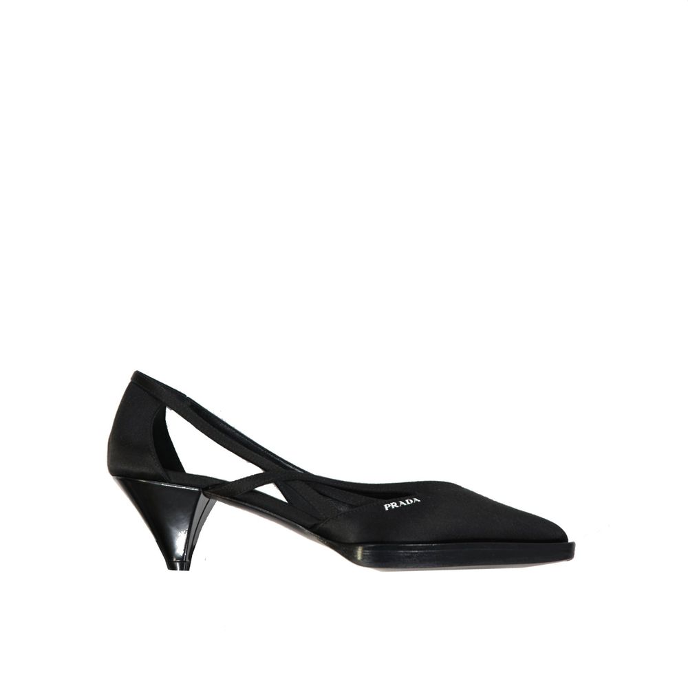 Prada 55mm Ausgeschnittene Satin Pumps