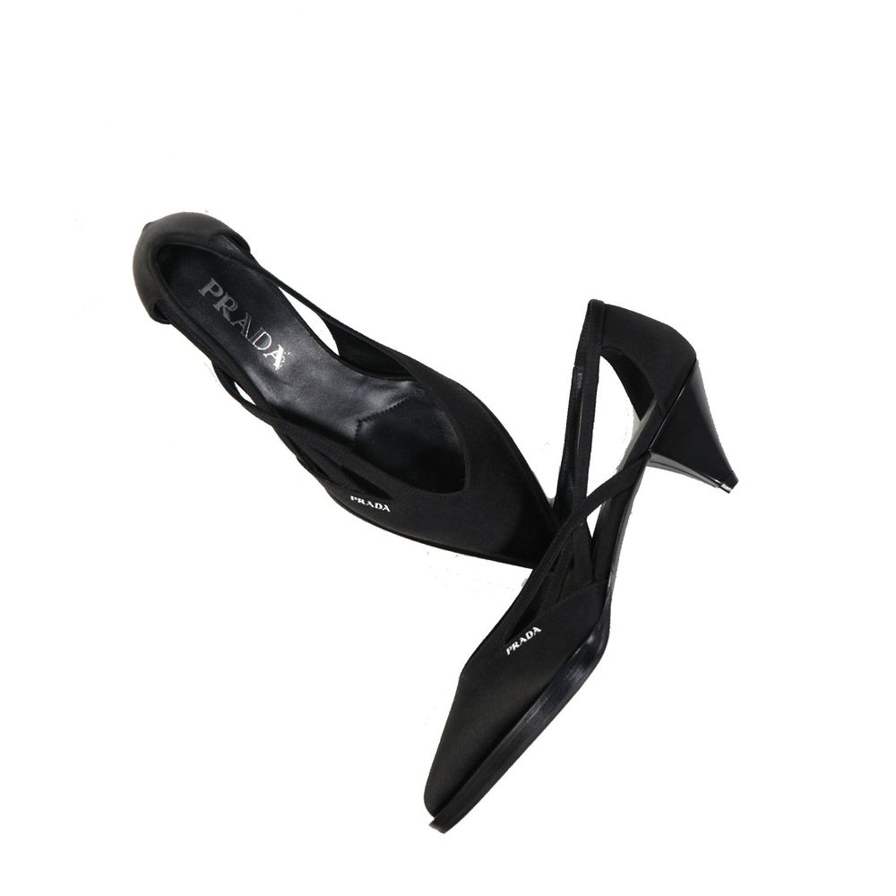 Prada 55mm Ausgeschnittene Satin Pumps