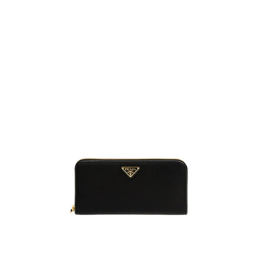 Prada Schwarzes Nylon-Portemonnaie