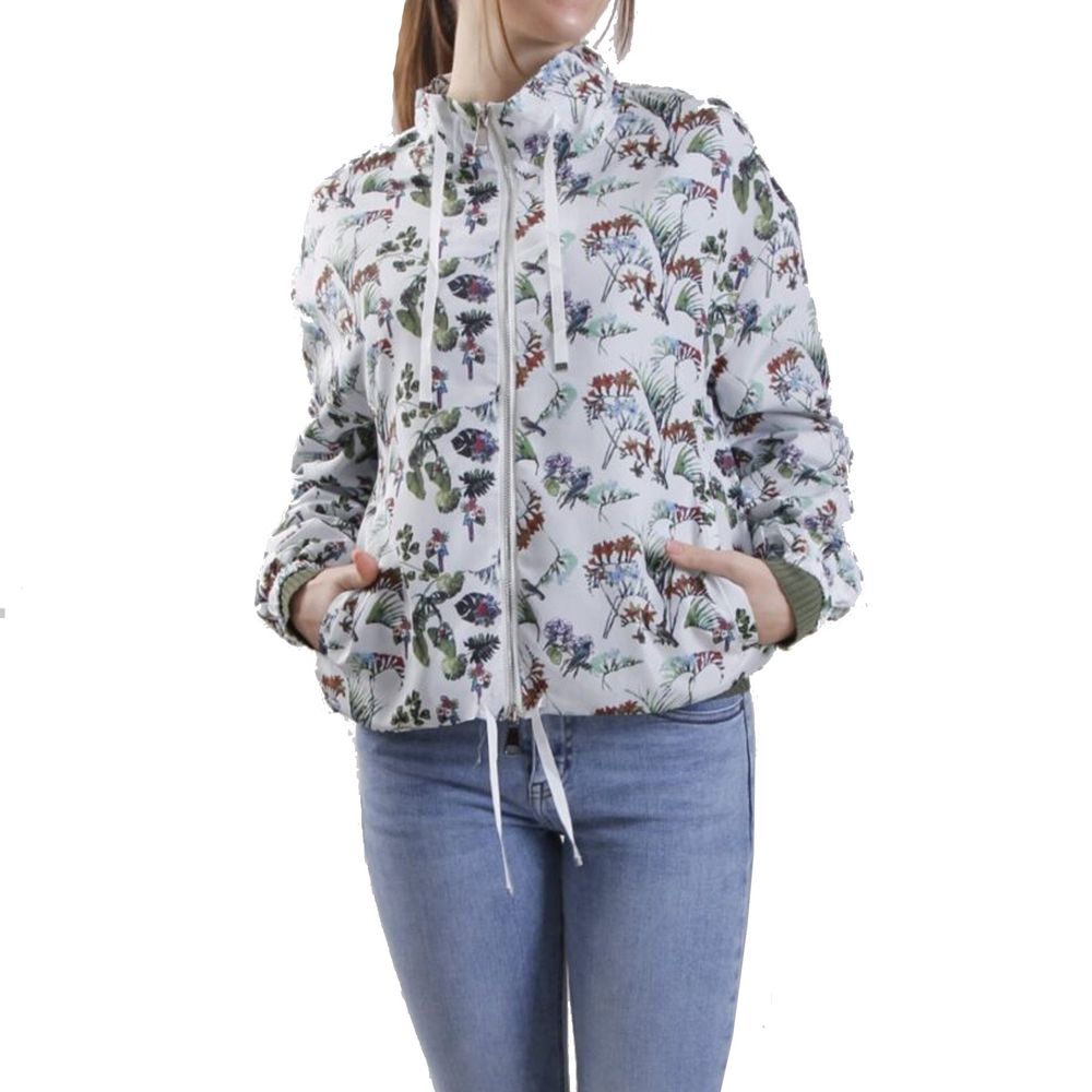 Herno Bomberjacke mit Blumendruck