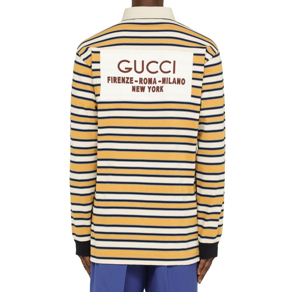Gucci Gestreiftes Polohemd