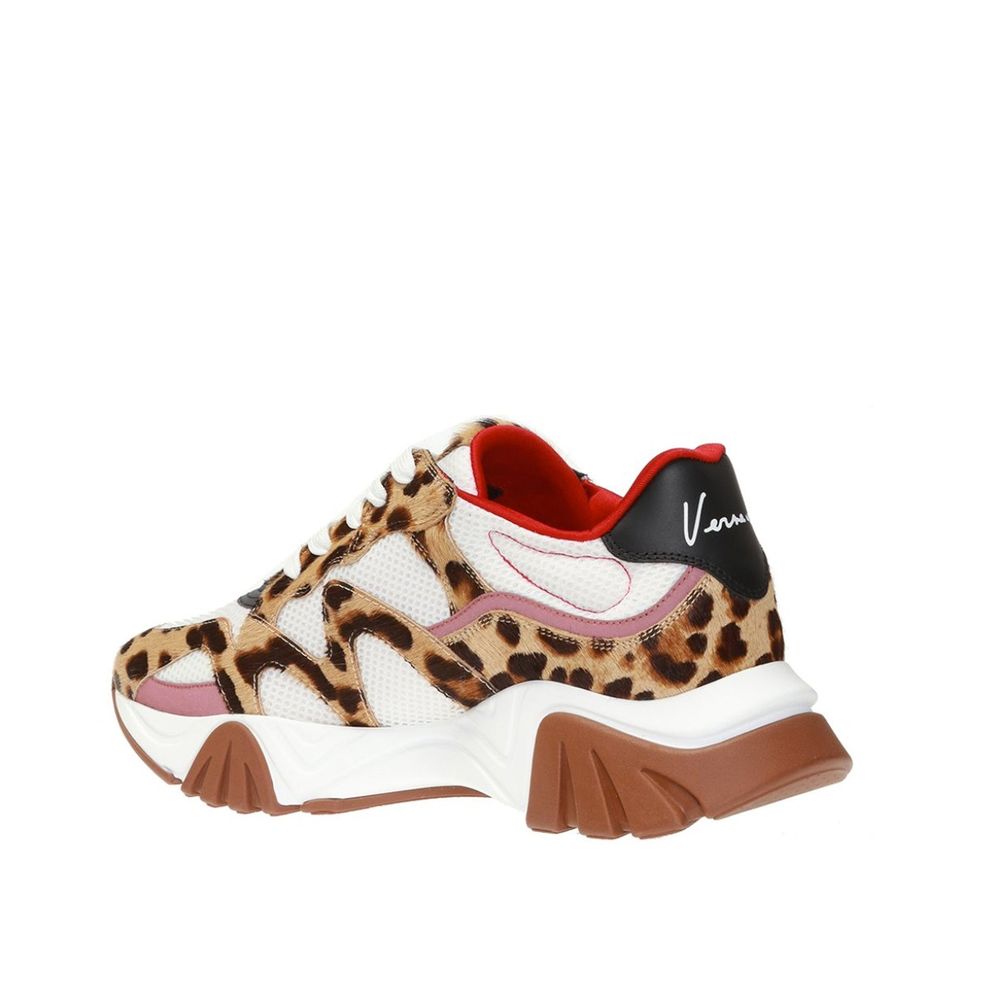 Versace Squalo Leopard Turnschuhe