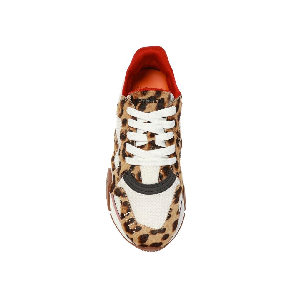 Versace Squalo Leopard Turnschuhe