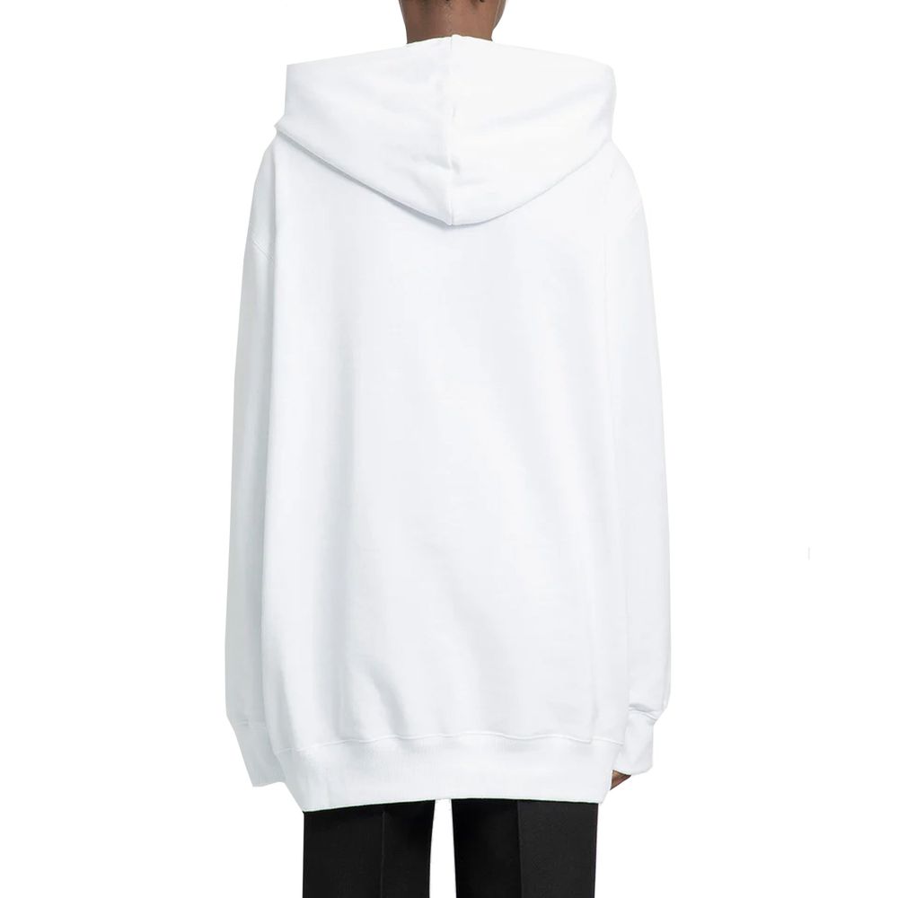 Lanvin Sweatshirt mit übergroßem Logo-Kapuzenpulli
