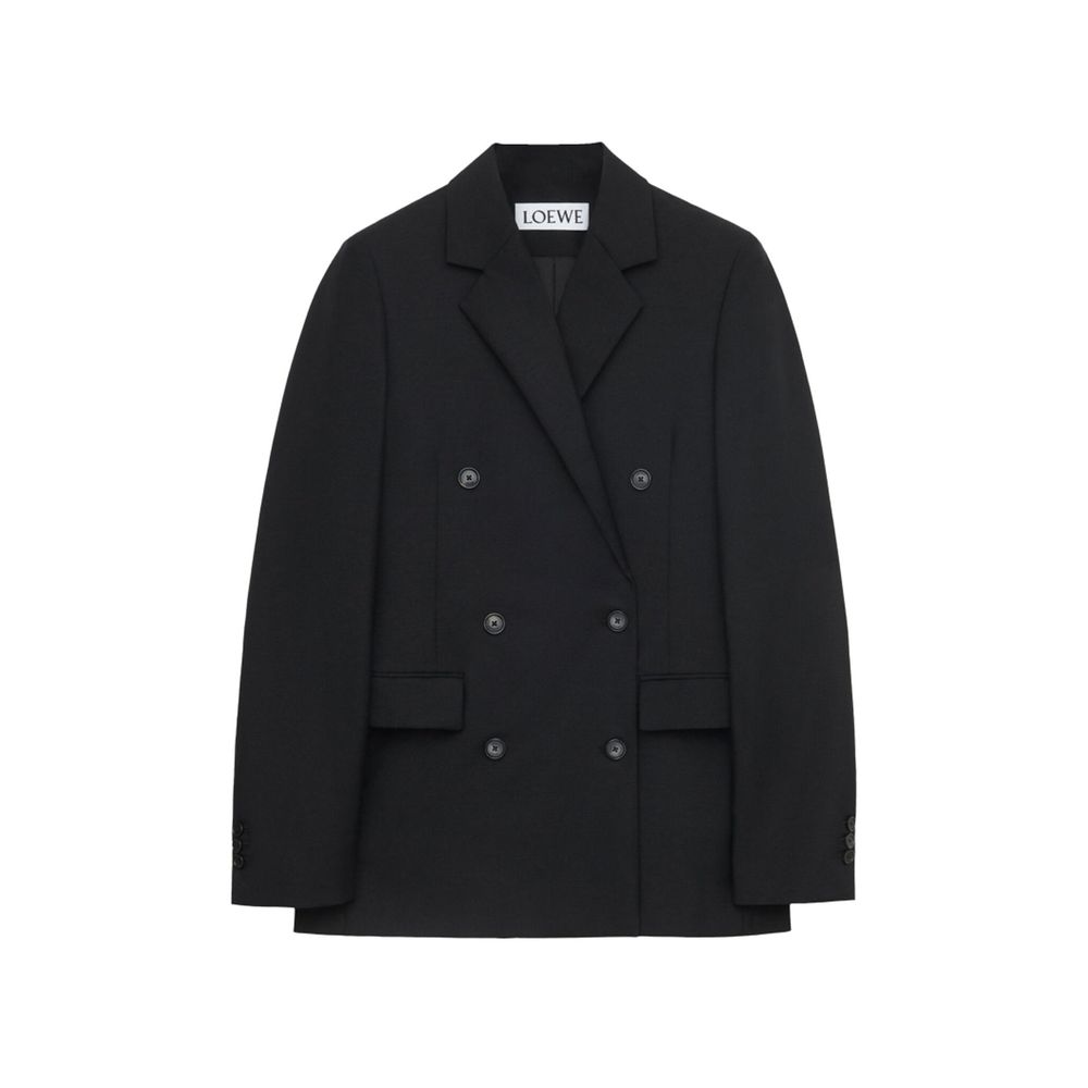 Loewe Jacke aus Wollmischung