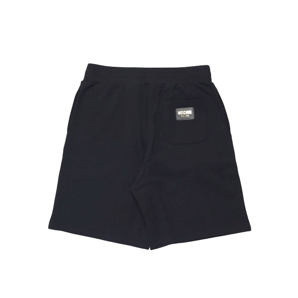 Moschino Couture Schwarze Baumwoll-Shorts
