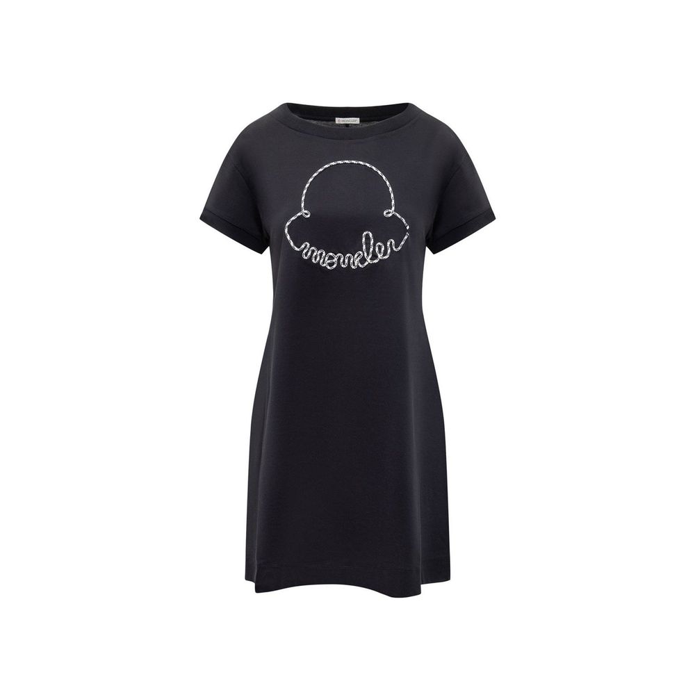 Moncler Logo-Minikleid aus Baumwolle