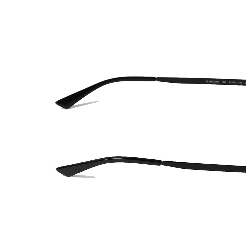 Saint Laurent Sonnenbrille aus schwarzem Metall