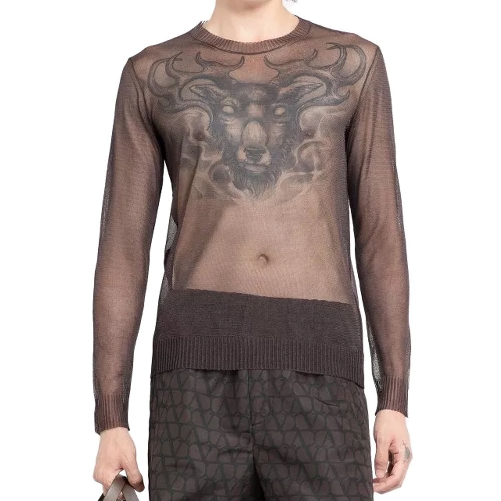 Valentino Semi-Transparenter Pullover