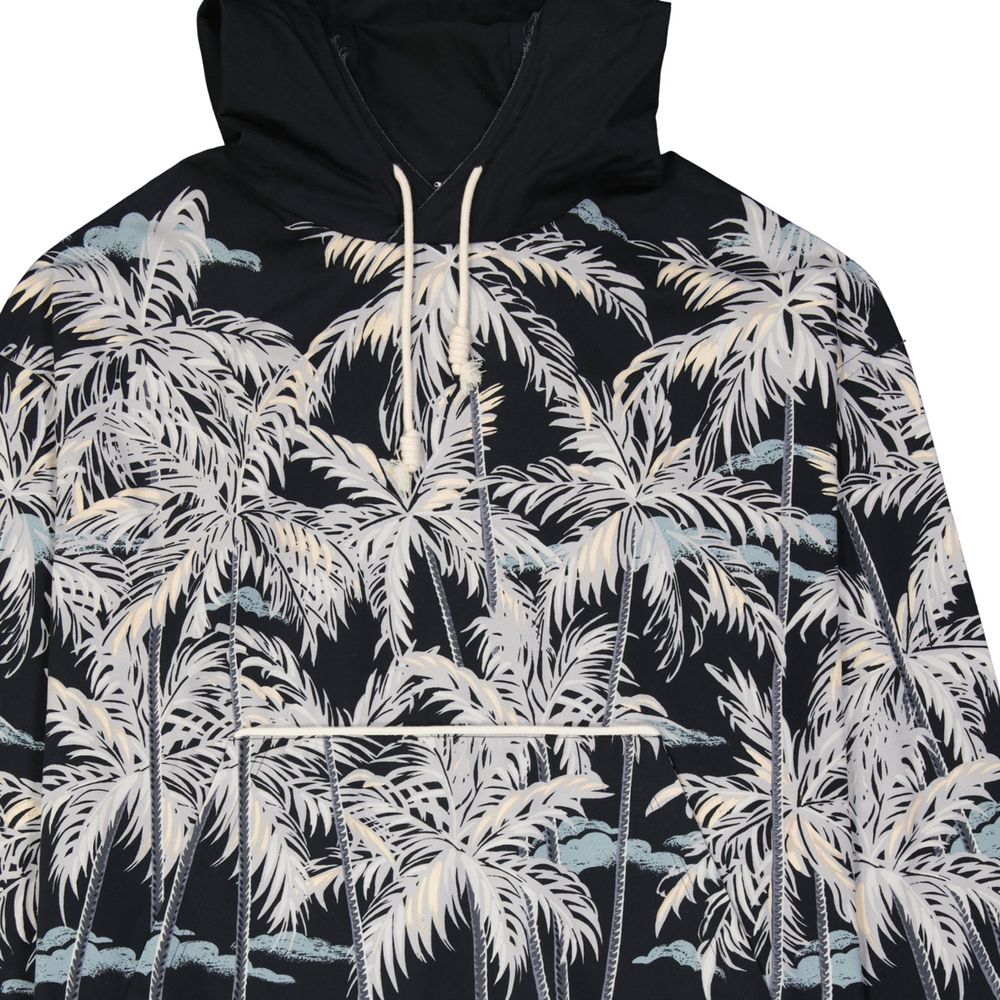 Palm Angels Baumwoll-Shelljacke in Schwarz