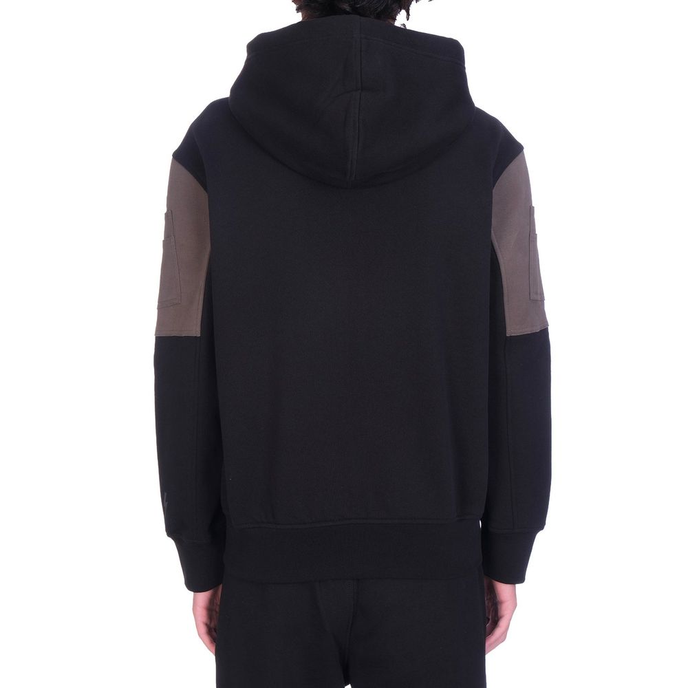 Neil Barrett Baumwoll-Sweatshirt in Schwarz