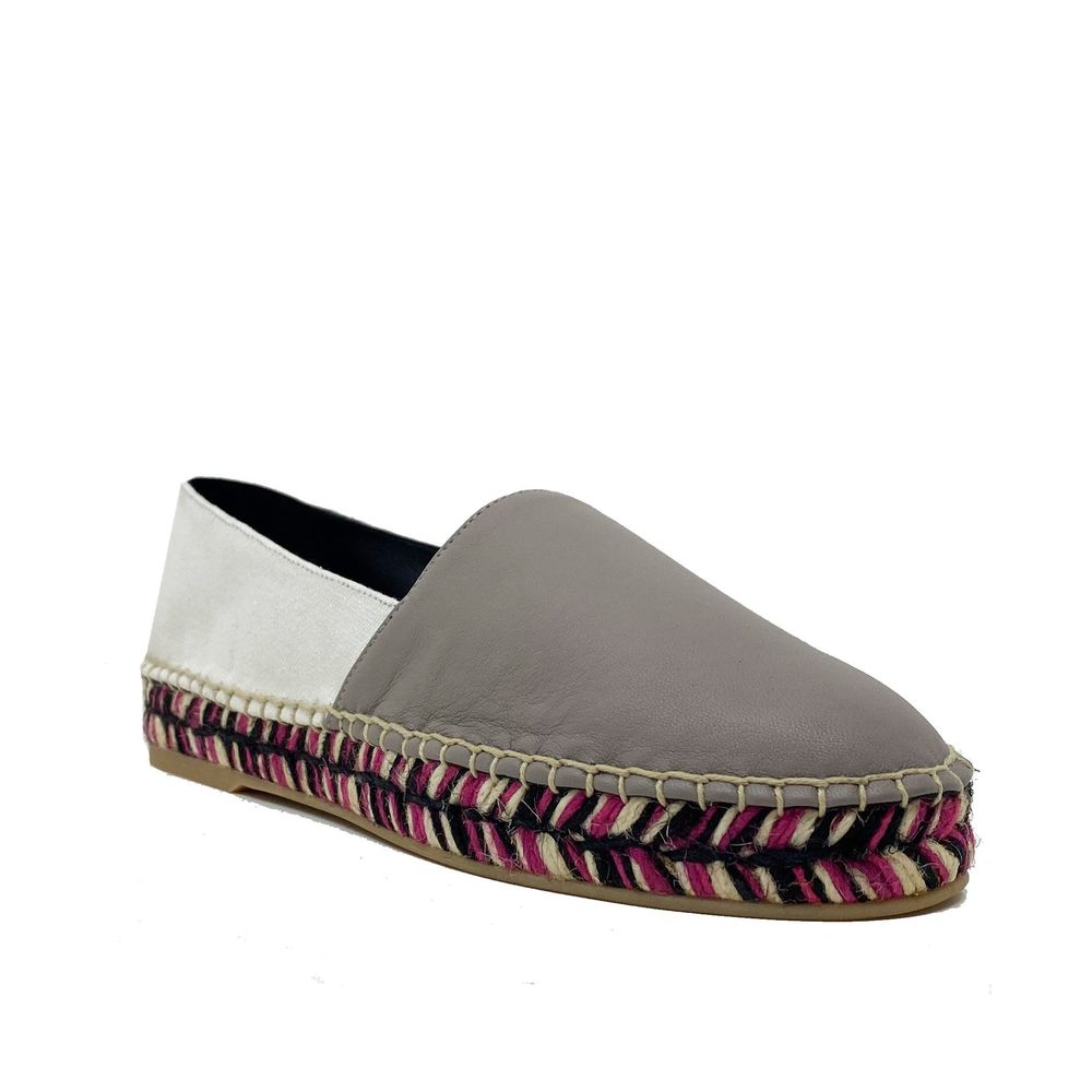 Off-White Espadrilles aus Leder