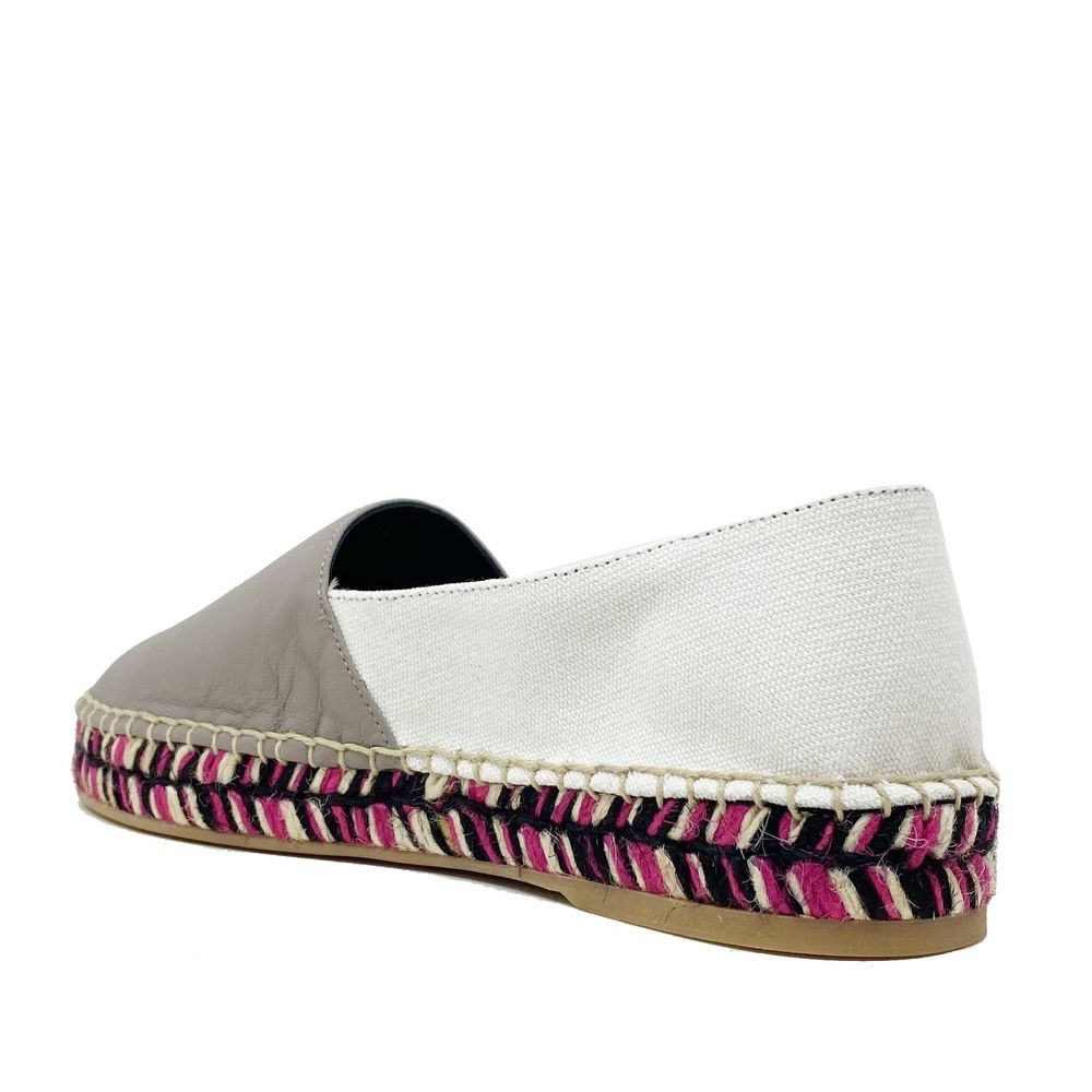 Off-White Espadrilles aus Leder