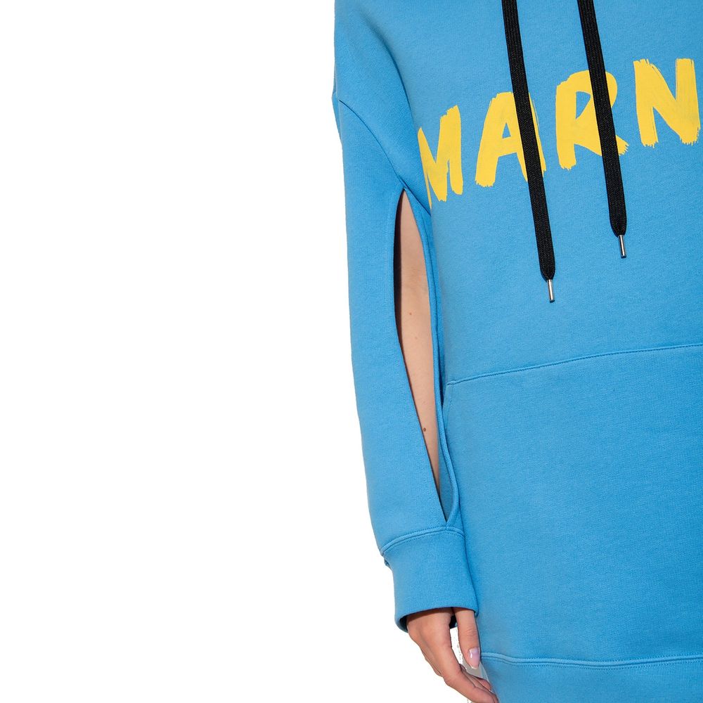 Marni Sweatshirt mit Übergröße und Kapuze