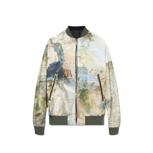 Balmain Schwarze Baumwoll-Bomberjacke