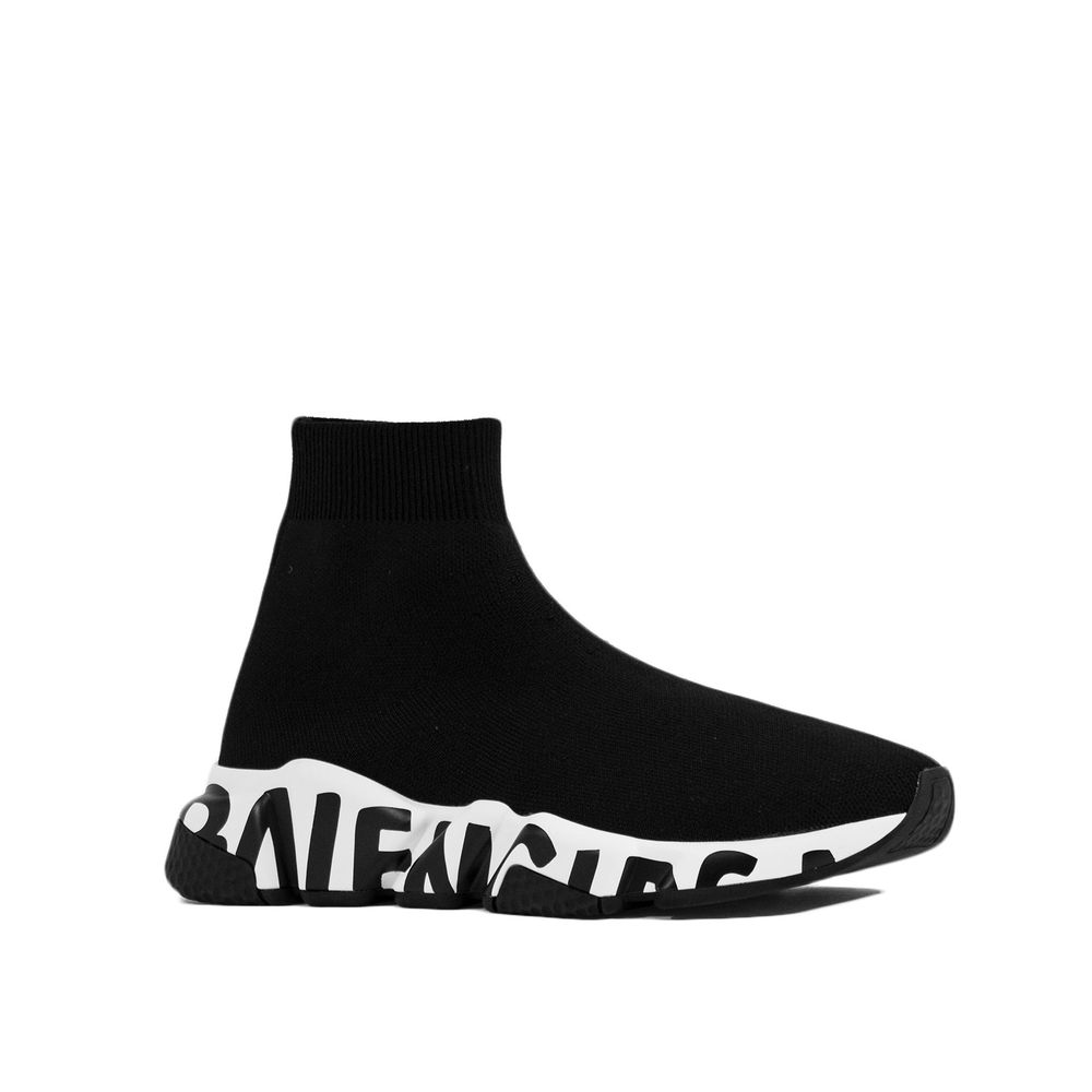 Balenciaga Schwarze Stoff-Sportschuhe