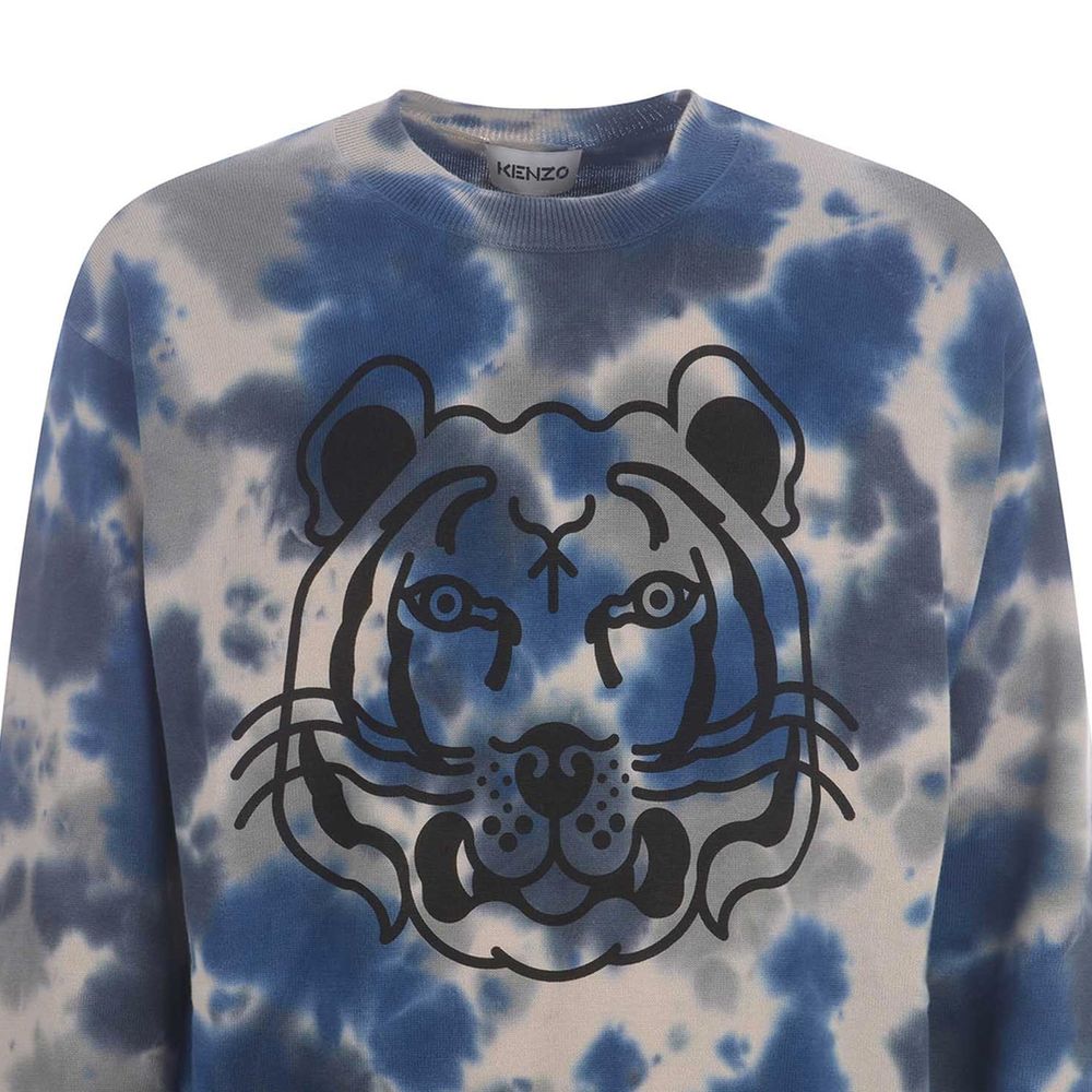 Kenzo Bedruckter Pullover aus Baumwolle