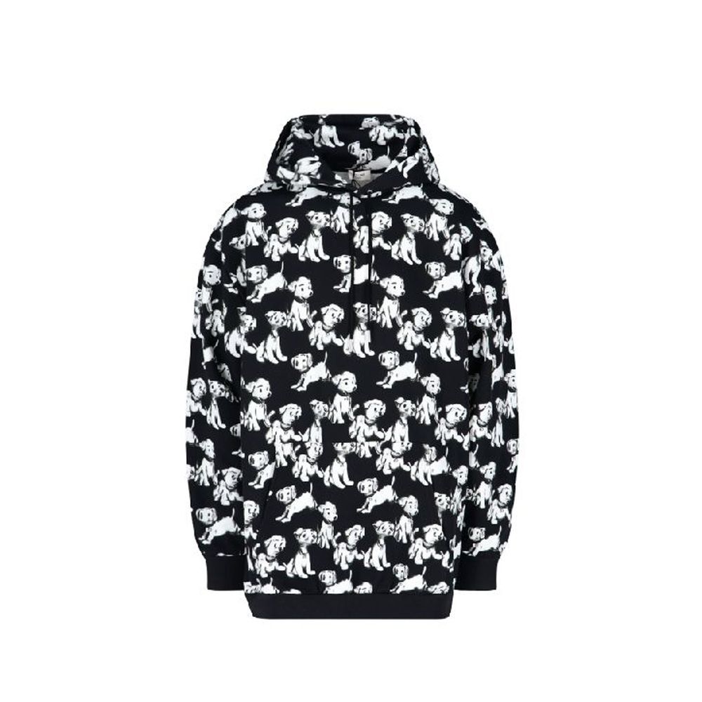 Celine Bedrucktes Hunde-Sweatshirt mit Kapuze
