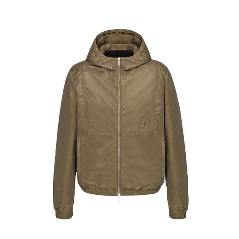 Dior x Kenny Scharf Jacke mit gesticktem Logo und Kapuze