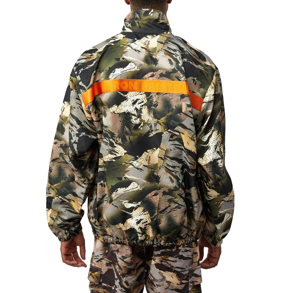 Heron Preston Grüne Polyamid-Jacke