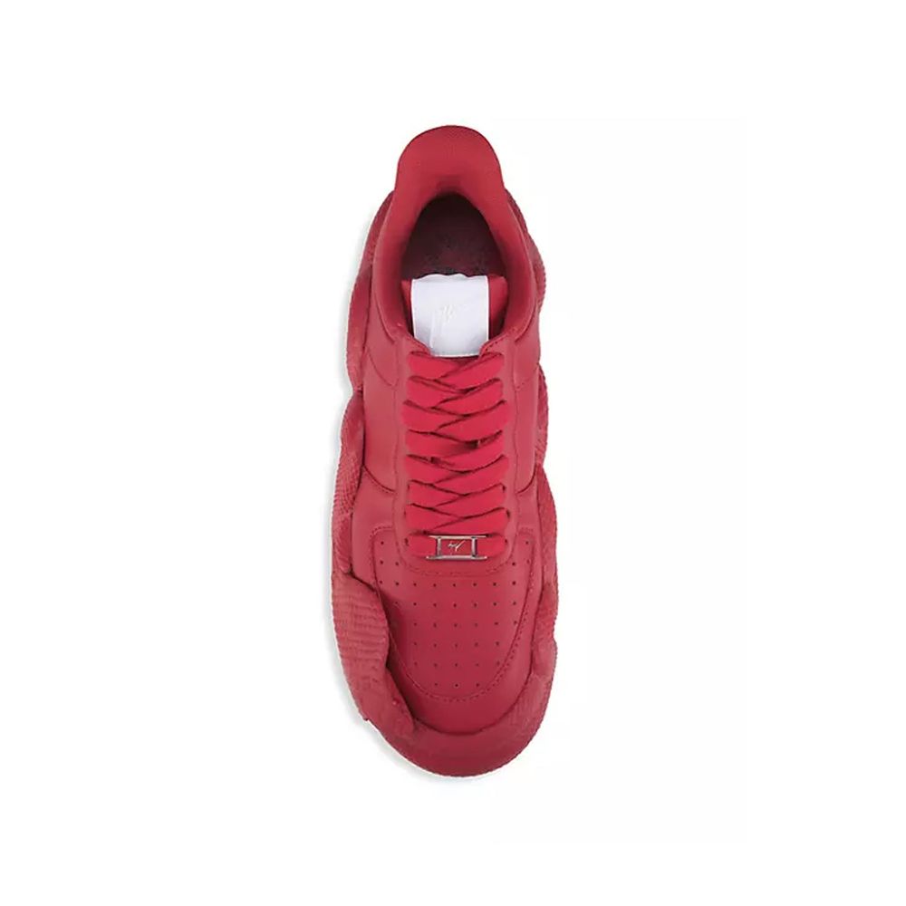 Giuseppe Zanotti Rote Sneaker aus Kalbsleder