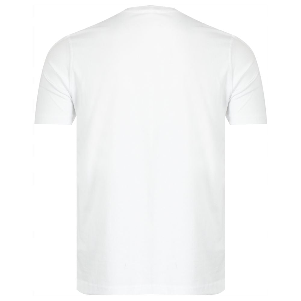Diesel T-Shirt aus weißer Baumwolle