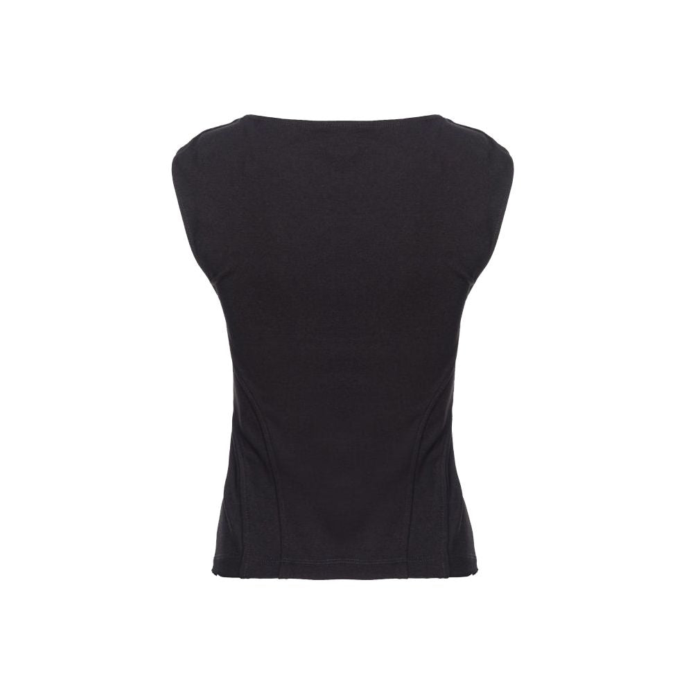 PINKO Schwarze Viskose-Oberteile &
