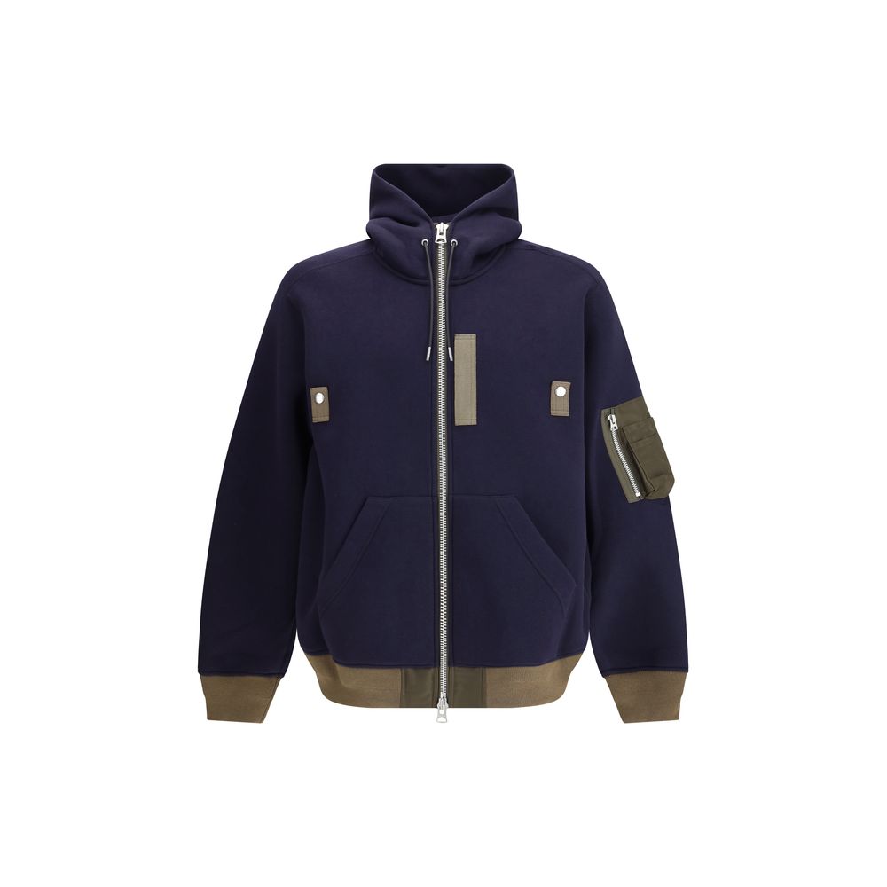 Sacai Kapuzenpulli in Übergröße
