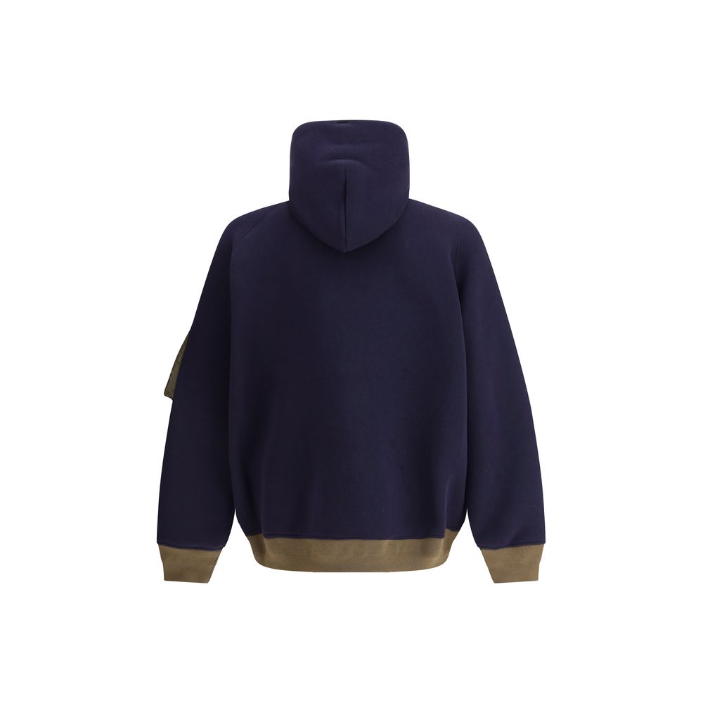 Sacai Kapuzenpulli in Übergröße