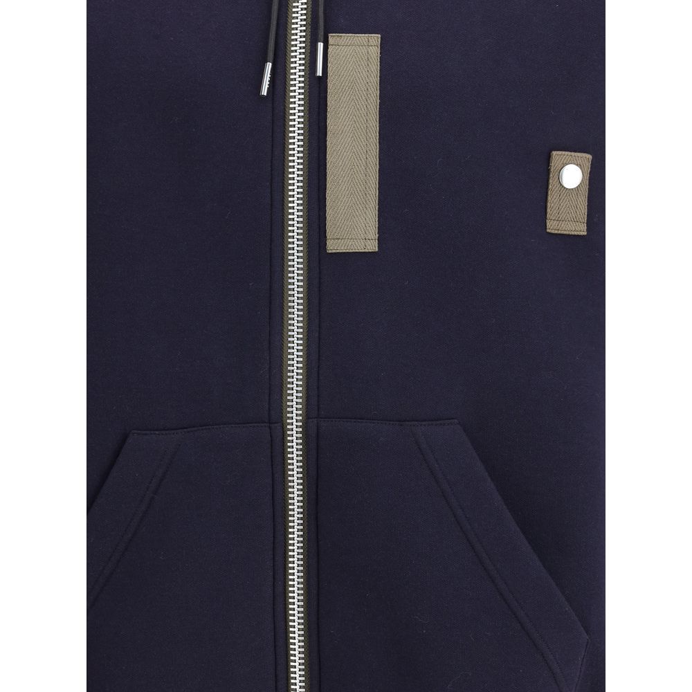 Sacai Kapuzenpulli in Übergröße