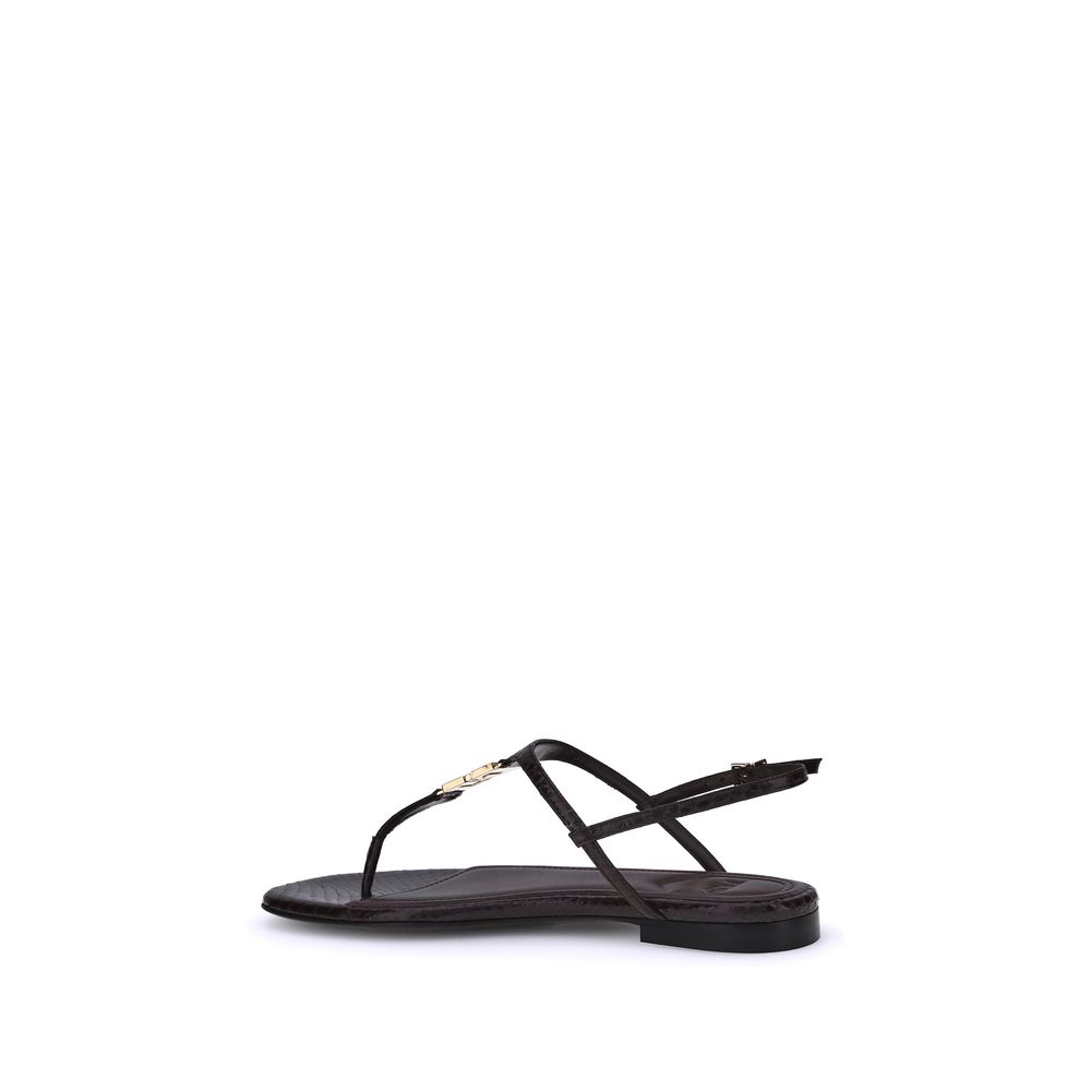 Fendi FFold-Sandalen