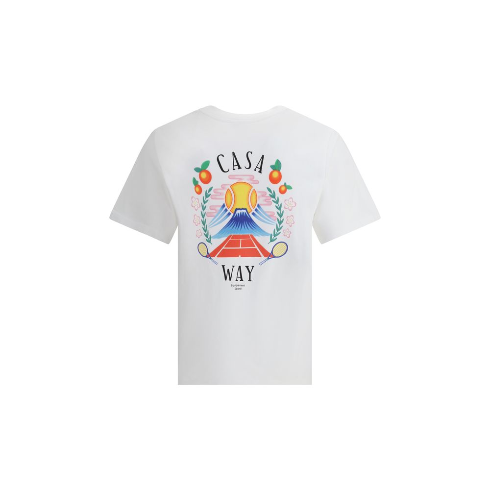 Casablanca Casa Way Mountain T-Shirt bedruckt