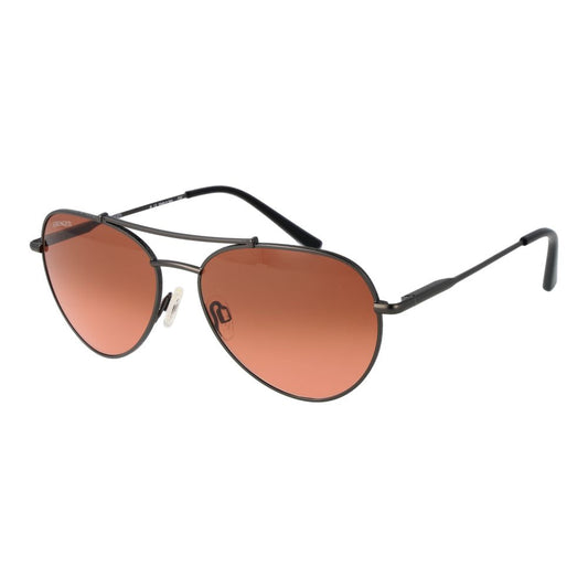 Serengeti Sonnenbrille aus schwarzem Metall