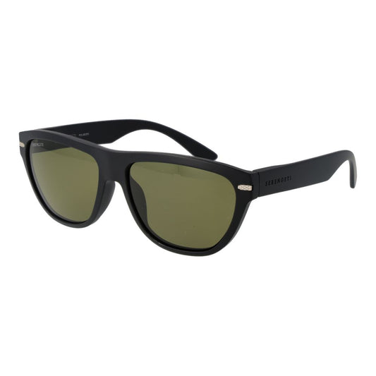 Serengeti Sonnenbrille aus Eco-Nylon, Schwarz