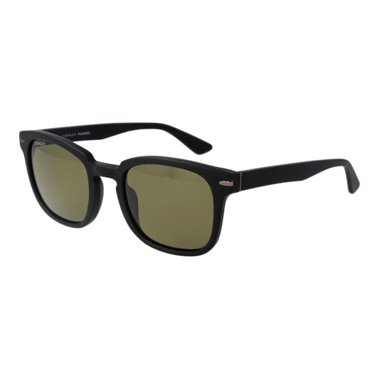 Serengeti Schwarze Sonnenbrille aus Acetat