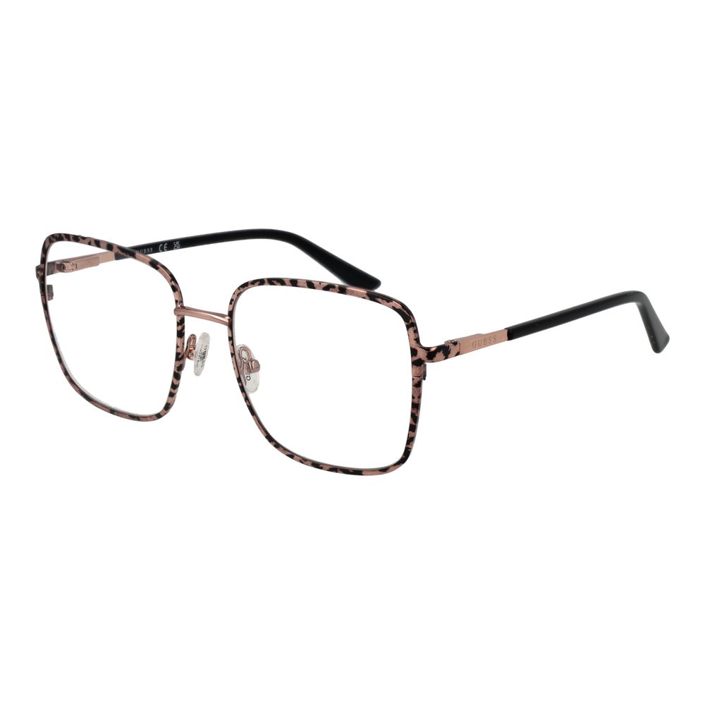 Guess Brille mit roségoldenem Metallrahmen
