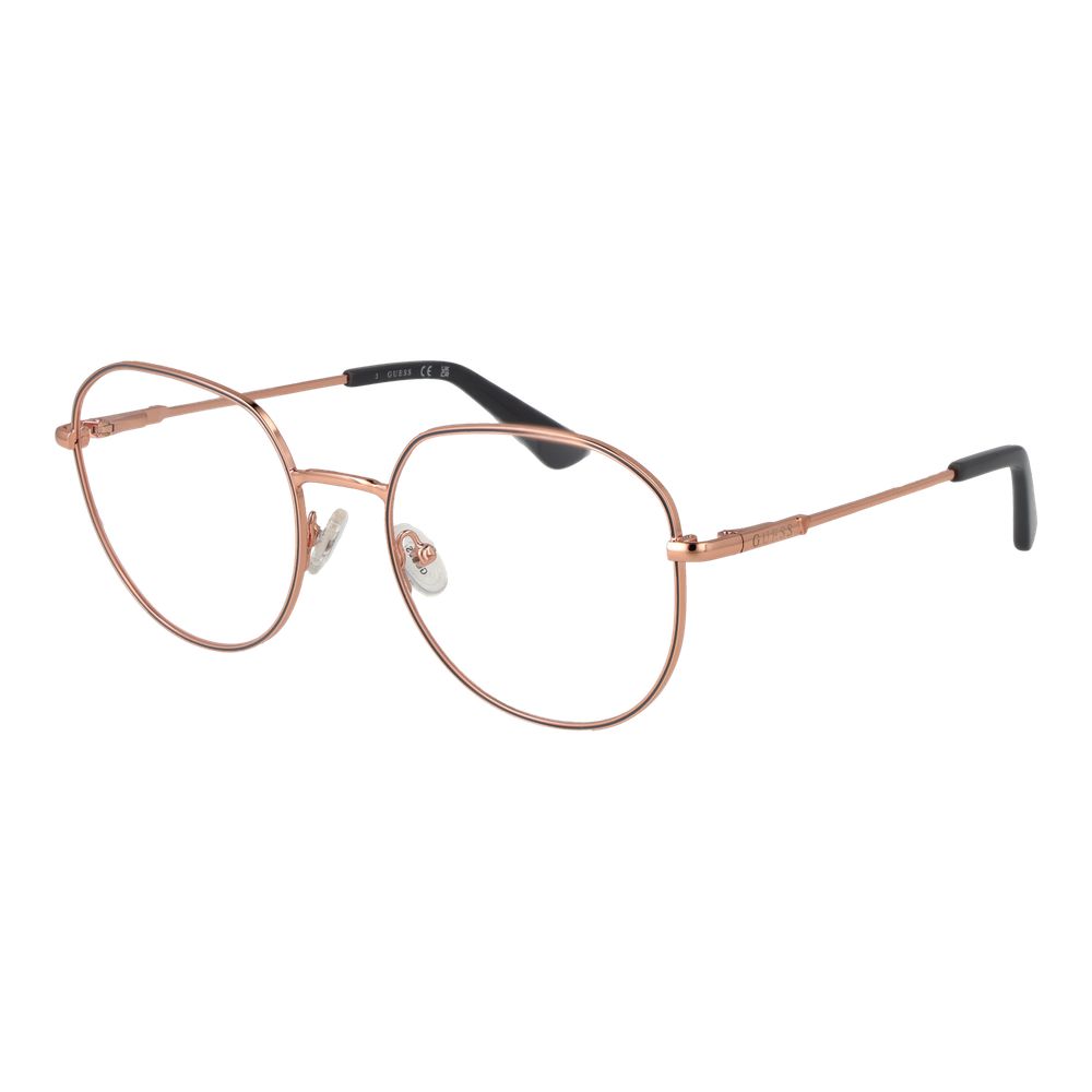 Guess Brille mit roségoldenem Metallrahmen (Rahmen)
