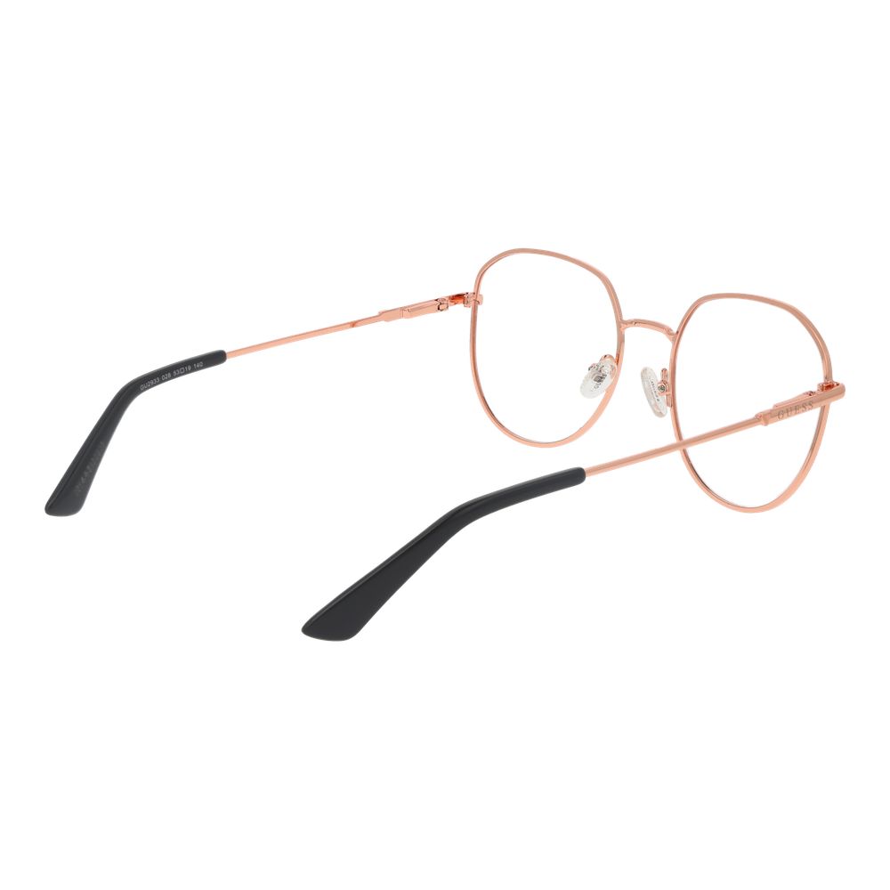 Guess Brille mit roségoldenem Metallrahmen (Rahmen)
