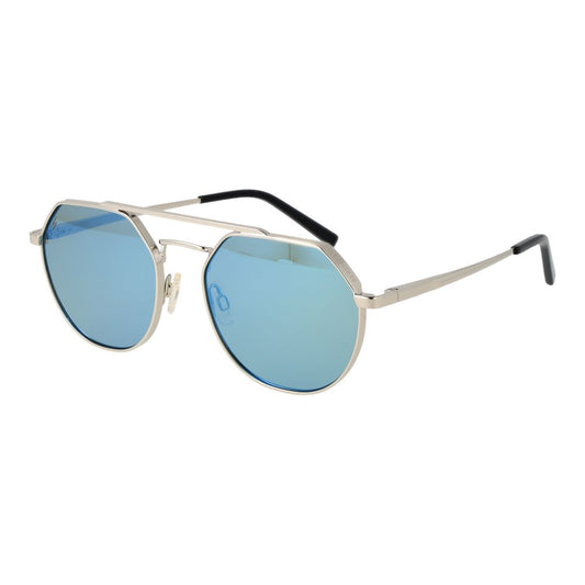 Serengeti Silberne Metall-Sonnenbrille