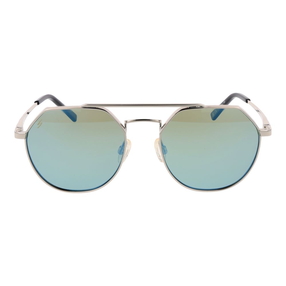 Serengeti Silberne Unisex-Sonnenbrille