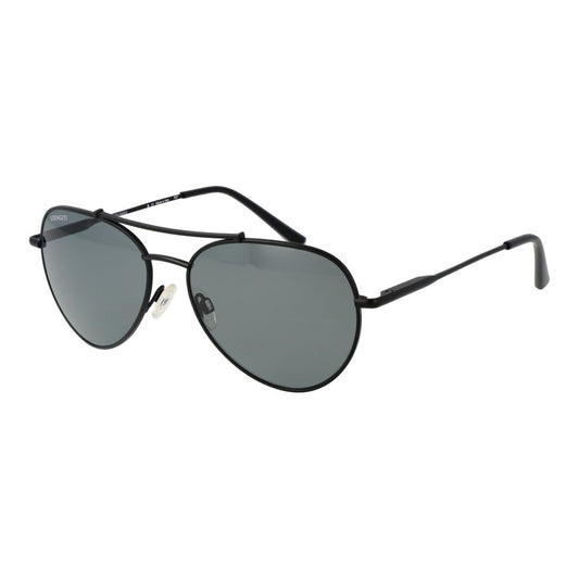 Serengeti Sonnenbrille aus schwarzem Metall