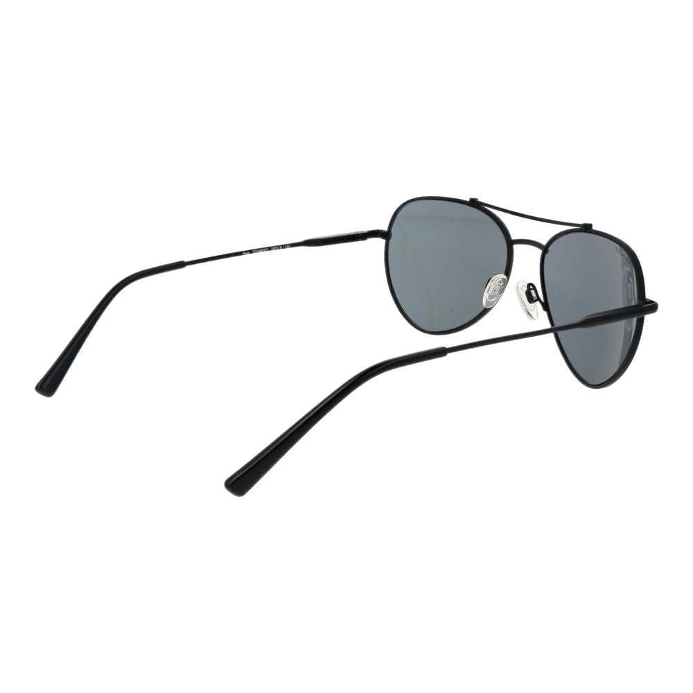 Serengeti Sonnenbrille aus schwarzem Metall