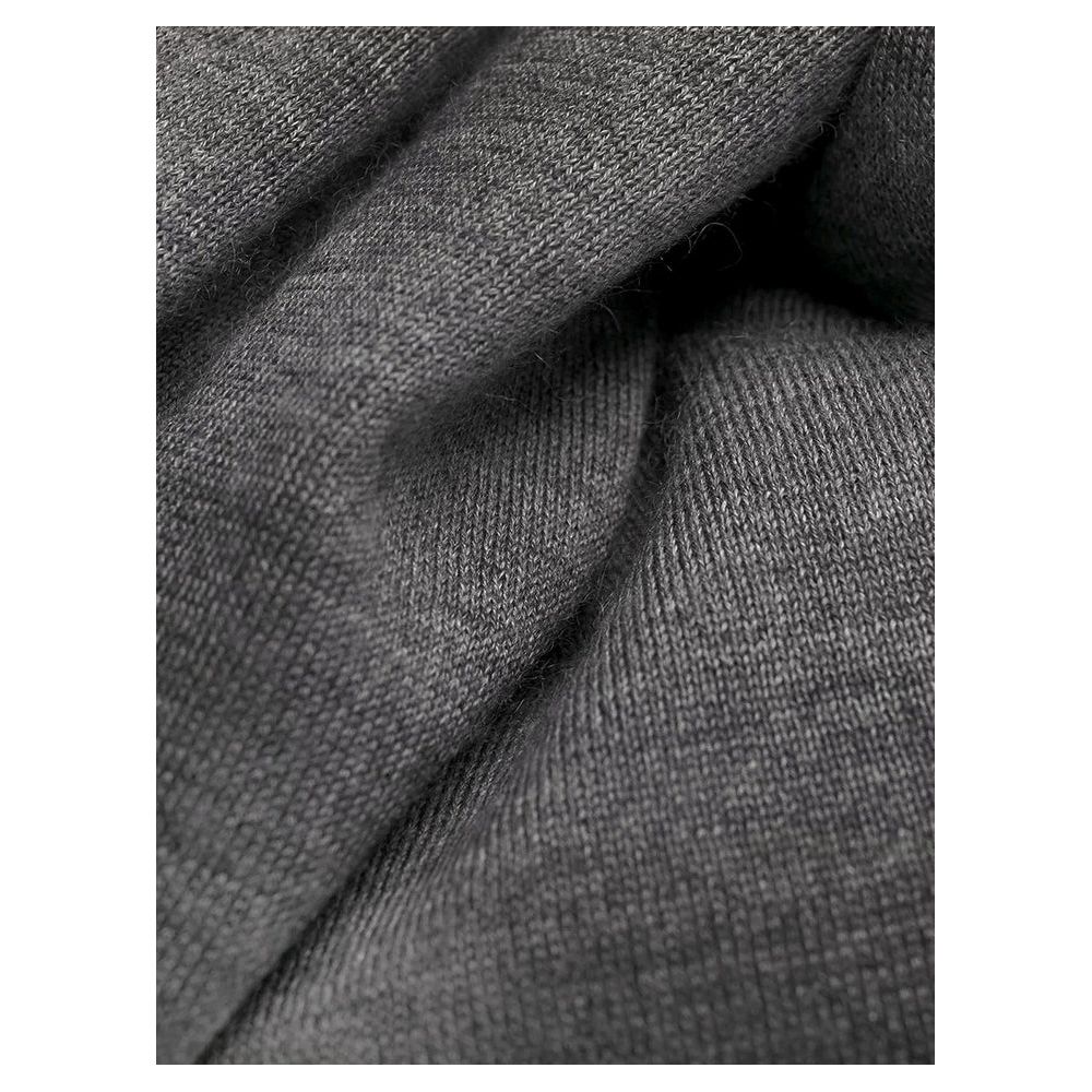 Brunello Cucinelli Grauer Kaschmir-Pullover für Männer