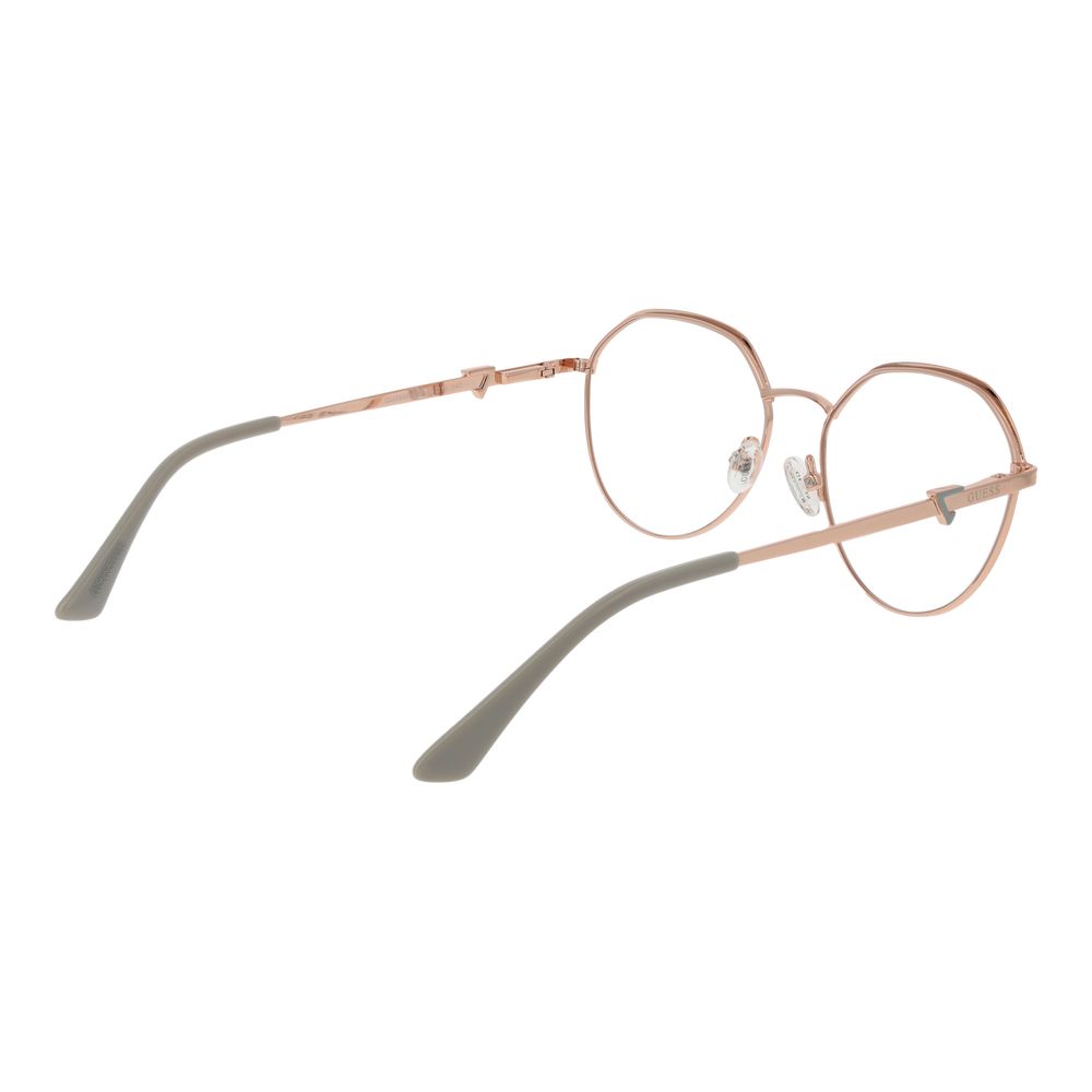 Guess Brille mit roségoldenem Metallrahmen