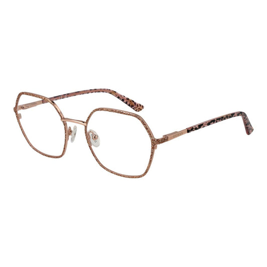 Guess Brille mit roségoldenem Metallrahmen