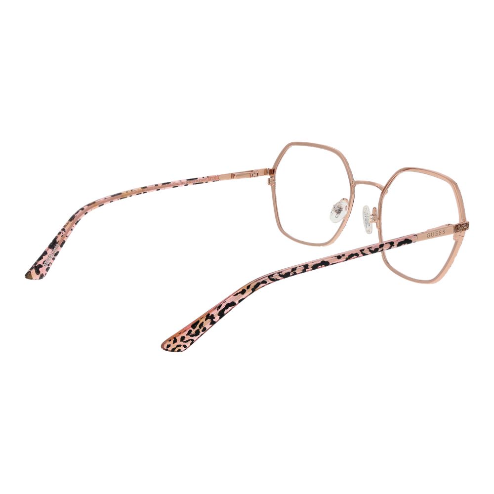 Guess Brille mit roségoldenem Metallrahmen