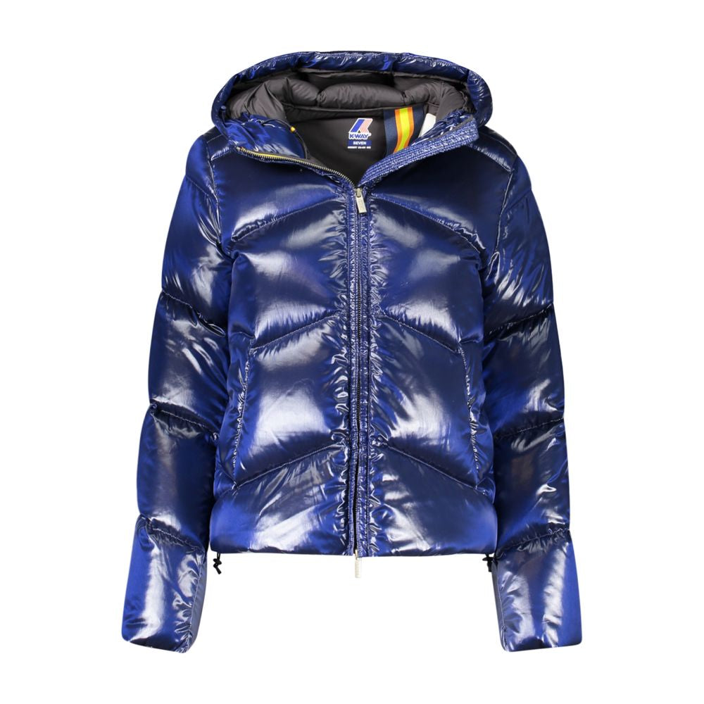 K-WAY Blaue Polyamid-Jacken &