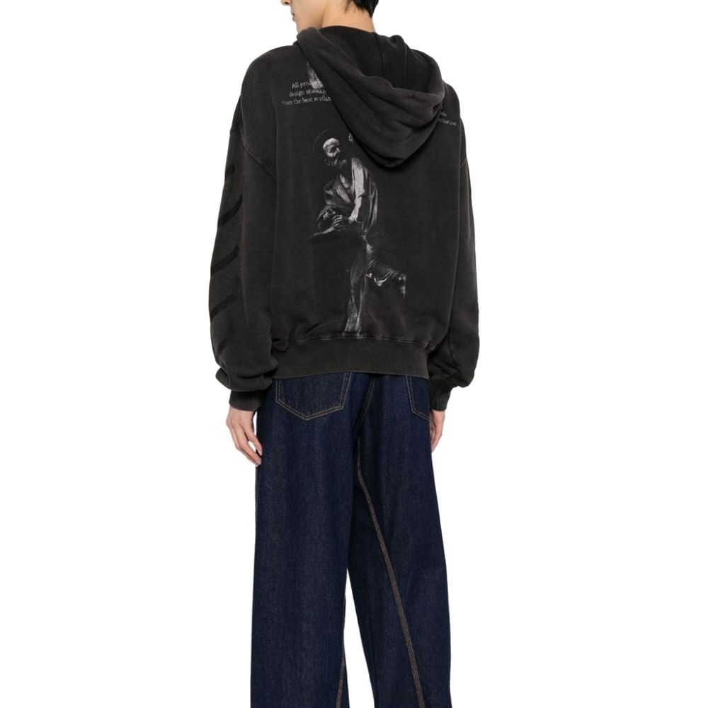 Off-White St. Matthäus über Baumwolle Hoodie Sweatshirt
