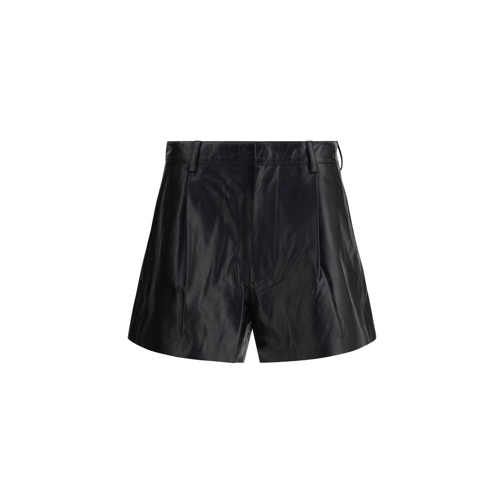R13 Leder Shorts